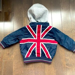 Zara baby boy two sided jacket 9 months or 74 cm